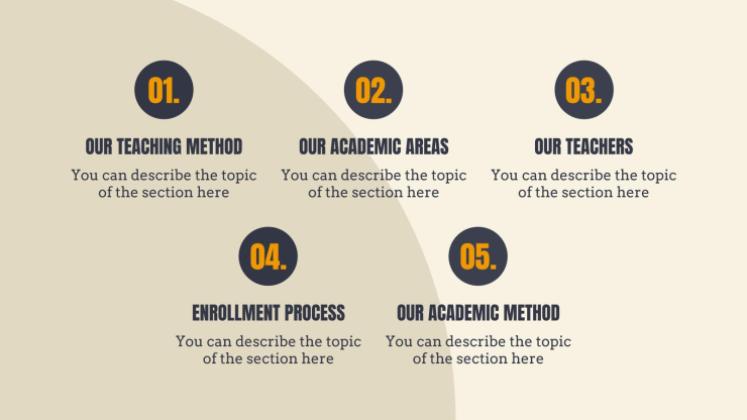 Law Center presentation template 