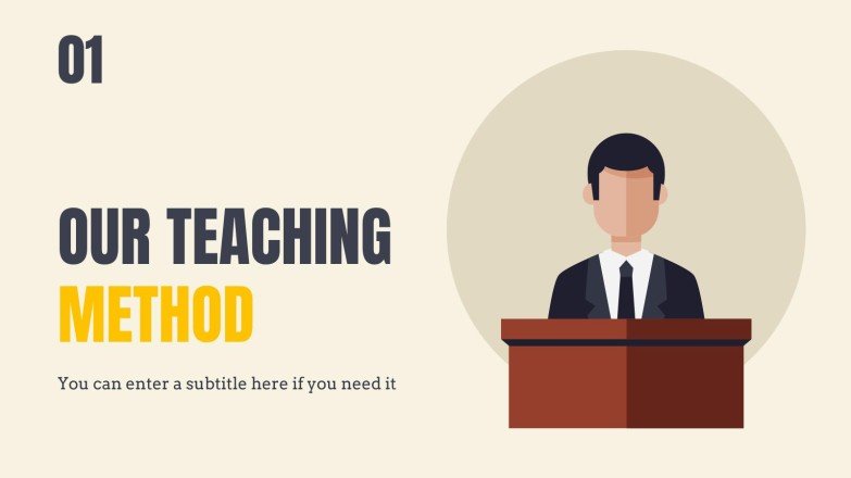 Law Center presentation template 