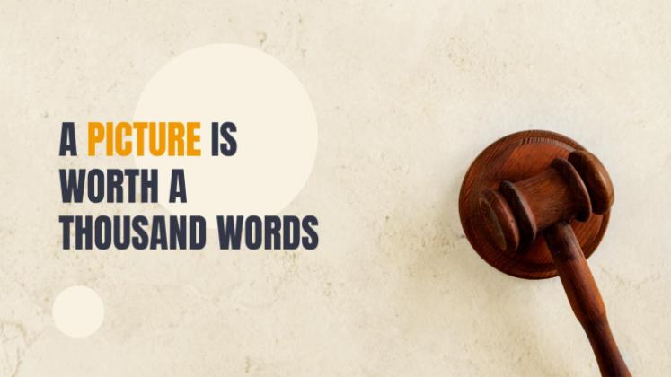 Law Center presentation template 