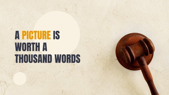 Law Center presentation template 