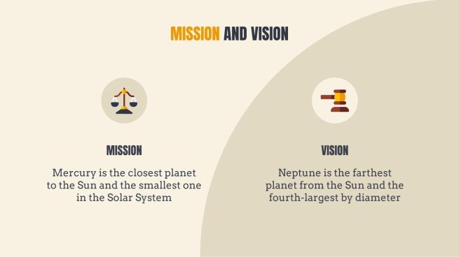 Law Center presentation template 