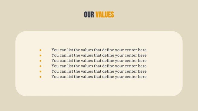 Law Center presentation template 