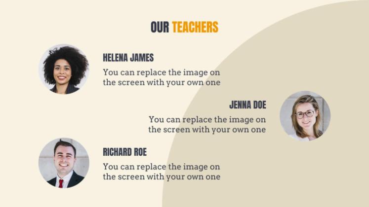 Law Center presentation template 