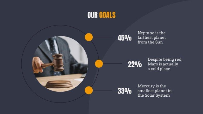 Law Center presentation template 