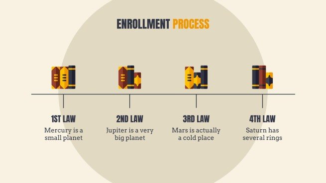 Law Center presentation template 