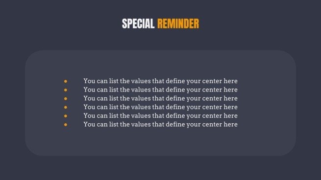 Law Center presentation template 