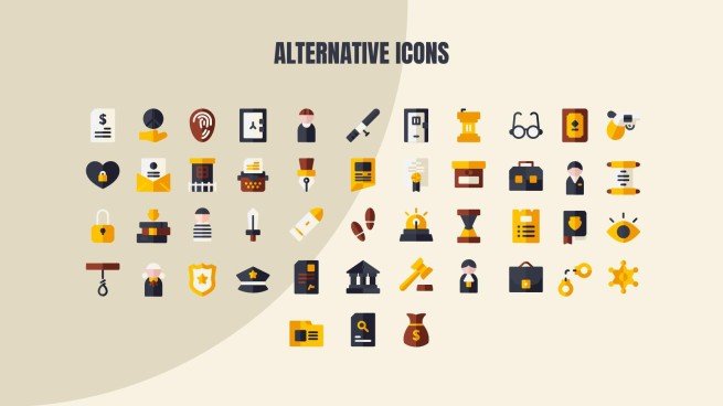 Law Center presentation template 