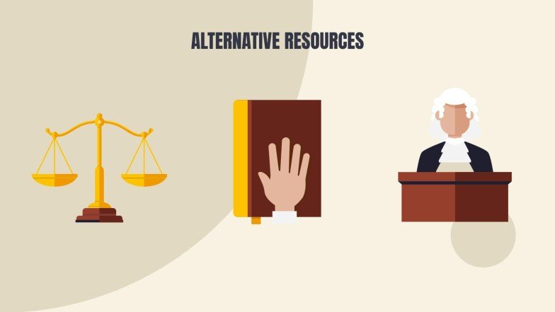 Law Center presentation template 