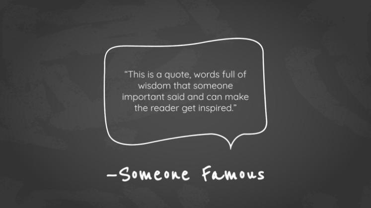 Arrière-plan simple de tableau noir Modèles de présentation