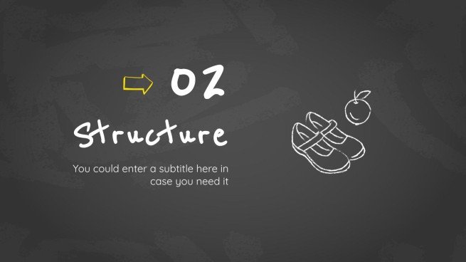 Arrière-plan simple de tableau noir Modèles de présentation