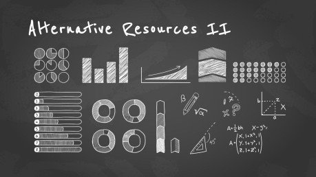 Arrière-plan simple de tableau noir Modèles de présentation
