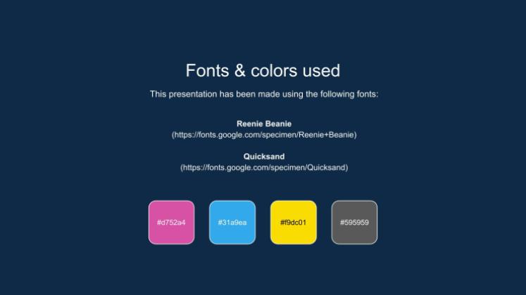 Arrière-plan simple de tableau noir Modèles de présentation