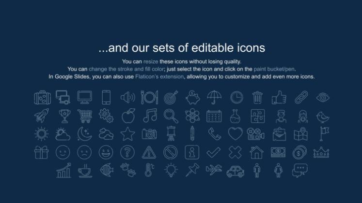 Arrière-plan simple de tableau noir Modèles de présentation