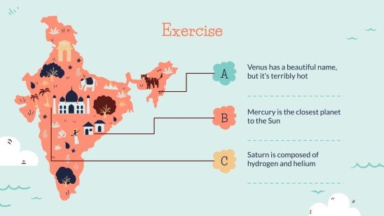 Cours de géographie pour la primaire Modèles de présentation