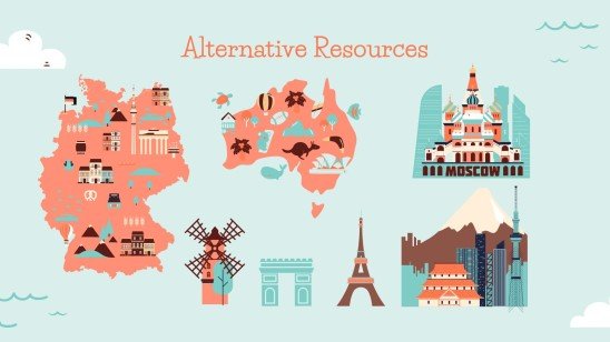 Cours de géographie pour la primaire Modèles de présentation