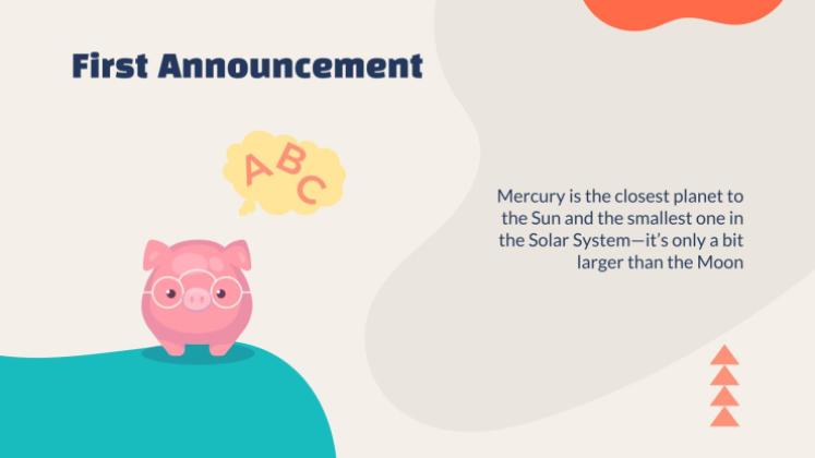 교사 뉴스레터 프레젠테이션 템플릿