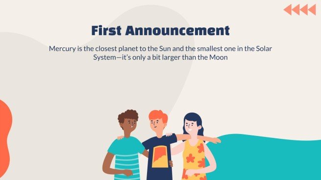 교사 뉴스레터 프레젠테이션 템플릿