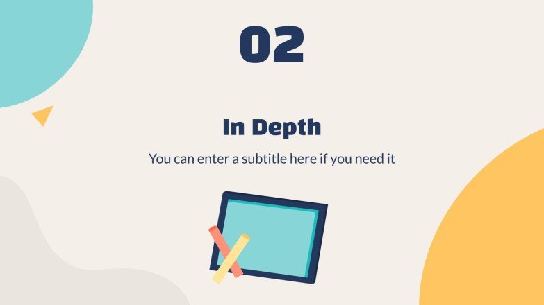 교사 뉴스레터 프레젠테이션 템플릿