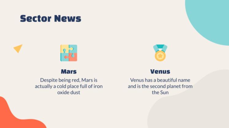 교사 뉴스레터 프레젠테이션 템플릿