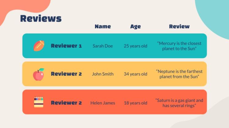 교사 뉴스레터 프레젠테이션 템플릿