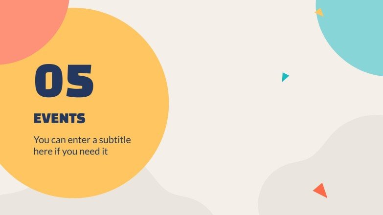 교사 뉴스레터 프레젠테이션 템플릿