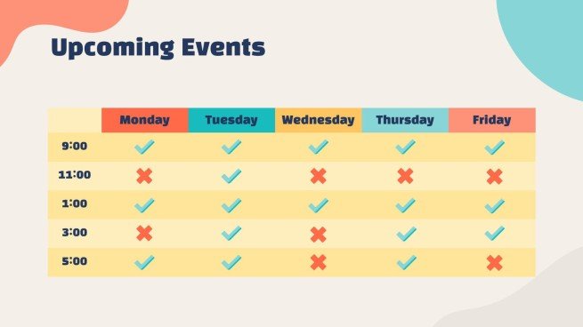 교사 뉴스레터 프레젠테이션 템플릿