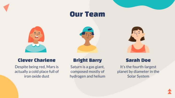 교사 뉴스레터 프레젠테이션 템플릿