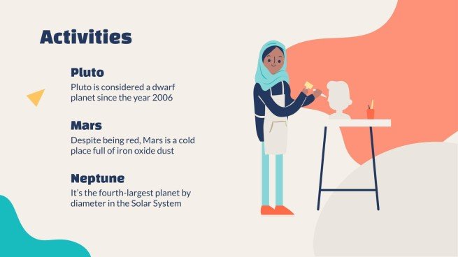 교사 뉴스레터 프레젠테이션 템플릿