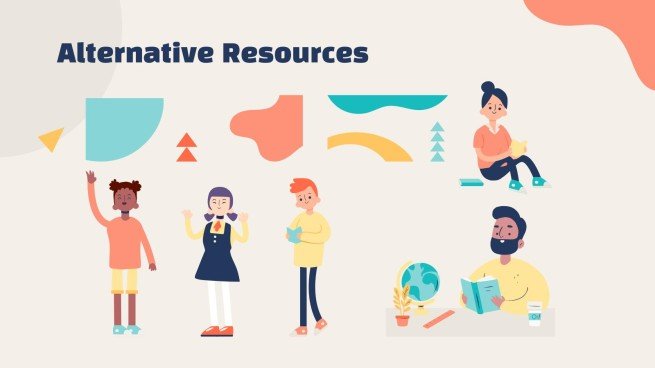 교사 뉴스레터 프레젠테이션 템플릿