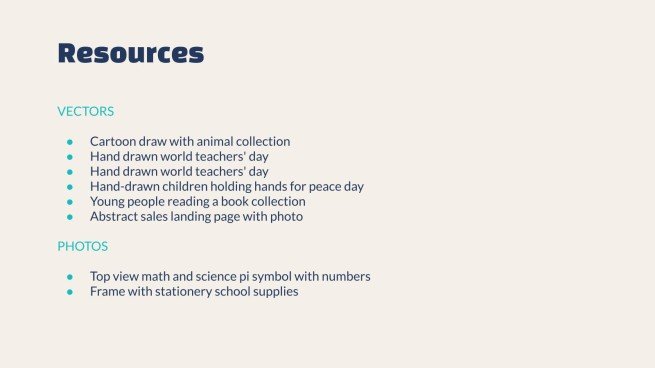 교사 뉴스레터 프레젠테이션 템플릿