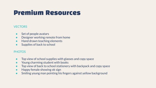 교사 뉴스레터 프레젠테이션 템플릿