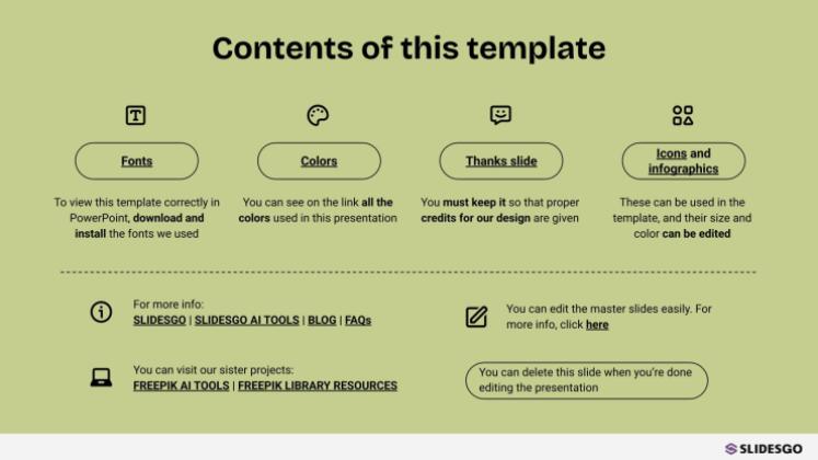 Gemüse Präsentationsvorlage
