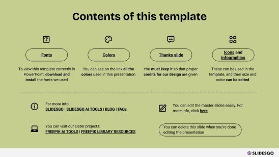 Gemüse Präsentationsvorlage