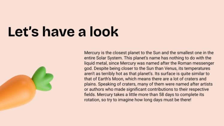 Gemüse Präsentationsvorlage