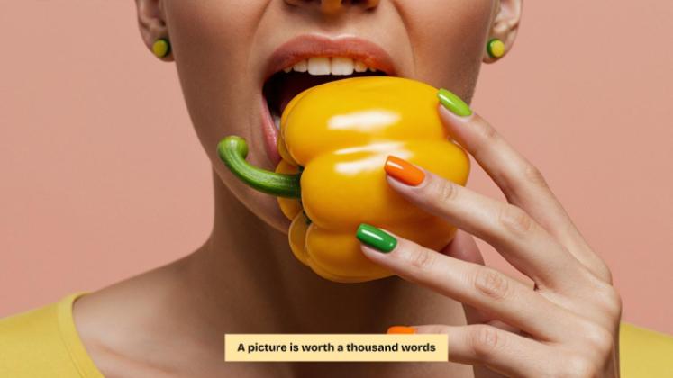 Gemüse Präsentationsvorlage