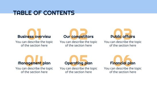 Business plan simple Modèles de présentation