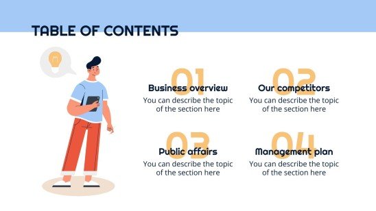 Business plan simple Modèles de présentation