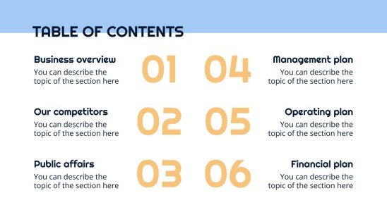 Business plan simple Modèles de présentation