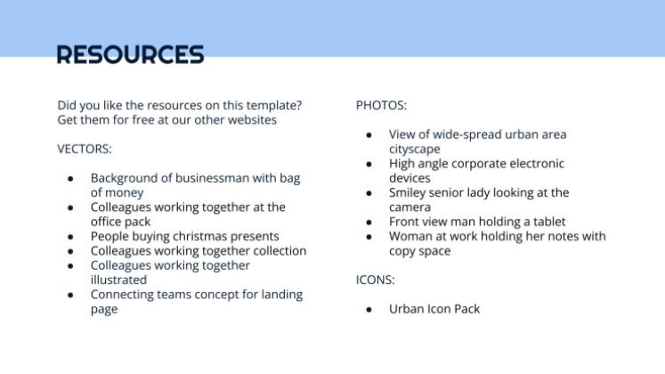 Business plan simple Modèles de présentation