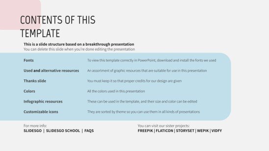 Pregnancy Breakthrough presentation template 