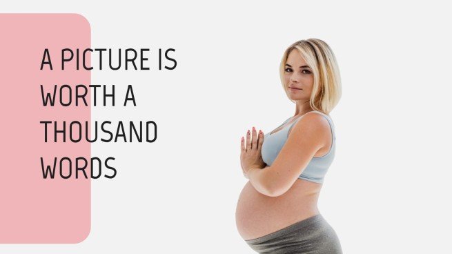 Pregnancy Breakthrough presentation template 