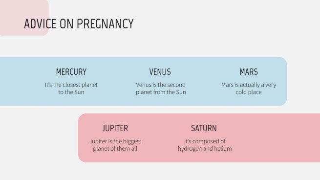 Pregnancy Breakthrough presentation template 