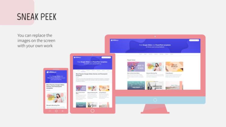 Pregnancy Breakthrough presentation template 