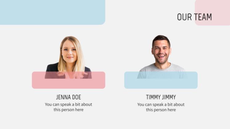 Pregnancy Breakthrough presentation template 