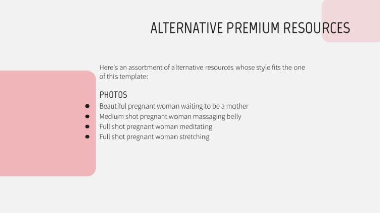 Pregnancy Breakthrough presentation template 