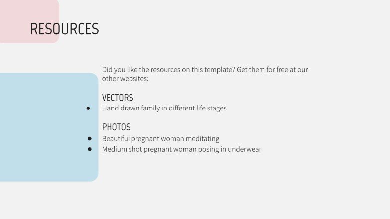 Pregnancy Breakthrough presentation template 