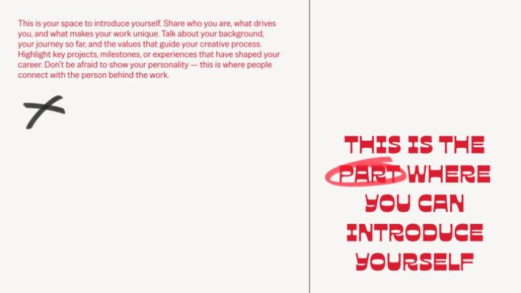 Urban Fashion Portfolio Präsentationsvorlage