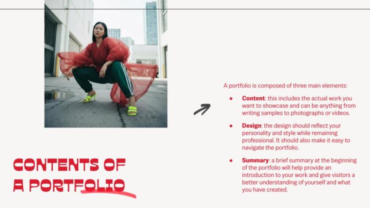 Urban Fashion Portfolio Präsentationsvorlage