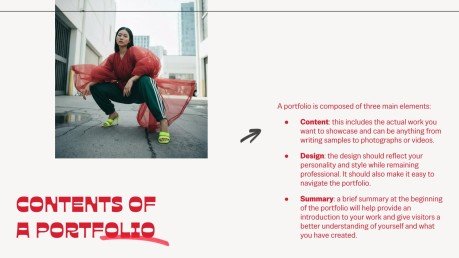 Urban Fashion Portfolio Präsentationsvorlage