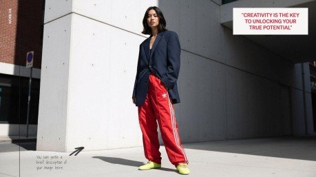 Urban Fashion Portfolio Präsentationsvorlage